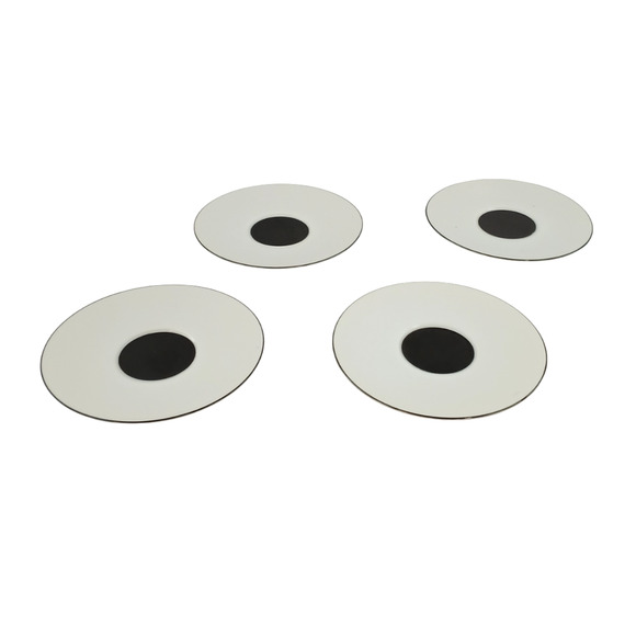 Sasaki Other - Lot of 4 Sasaki Lightning Saucer Plate By Andree Putman Fine China Japan 6 1/4"